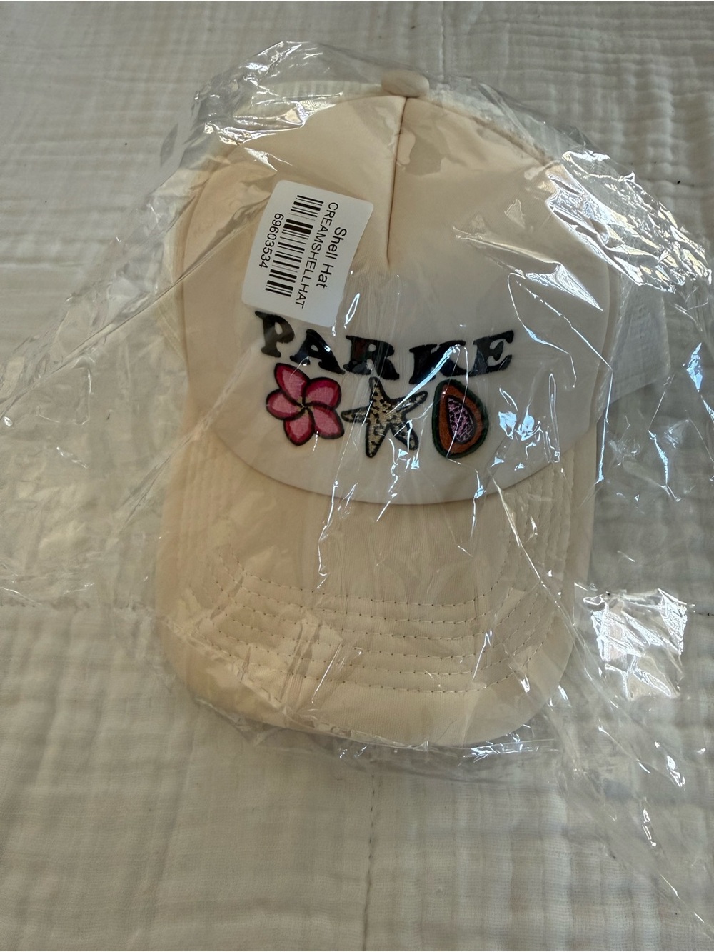 NWT PARKE Shell Trucker Hat One Size